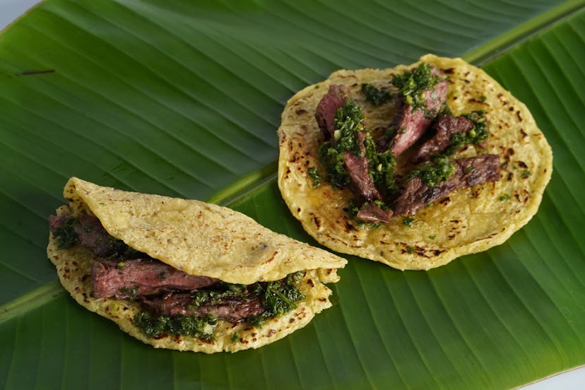Hawaiian plantain tortilla for tacos